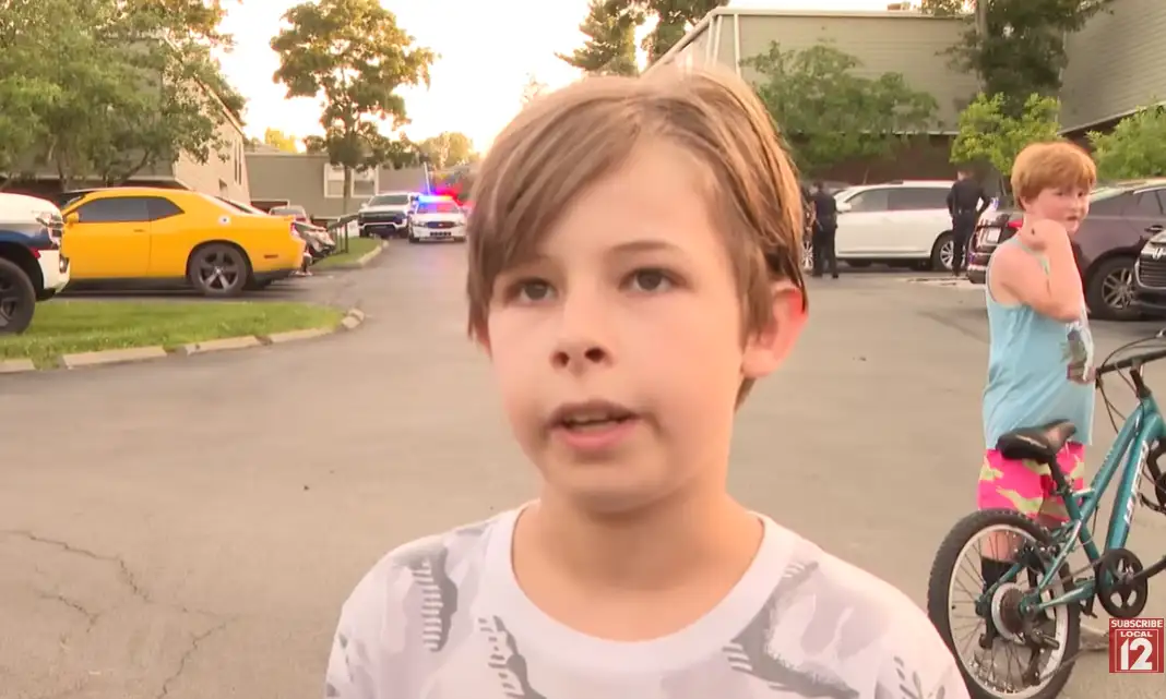 kid saves man drowning good news