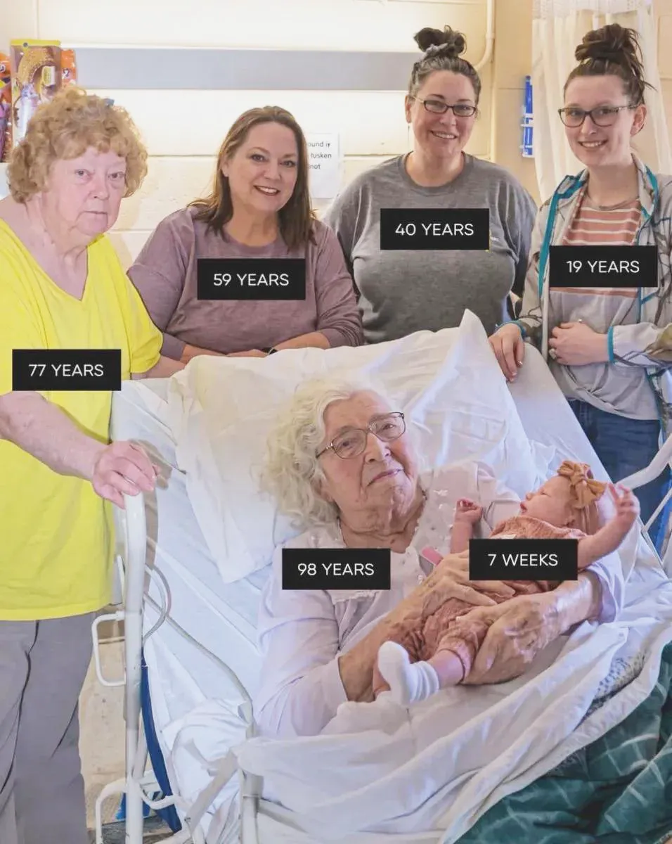 6 generations family