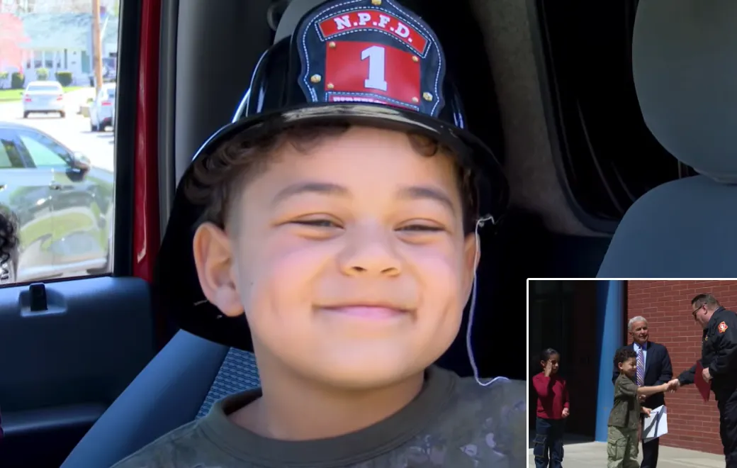 7 year old hero