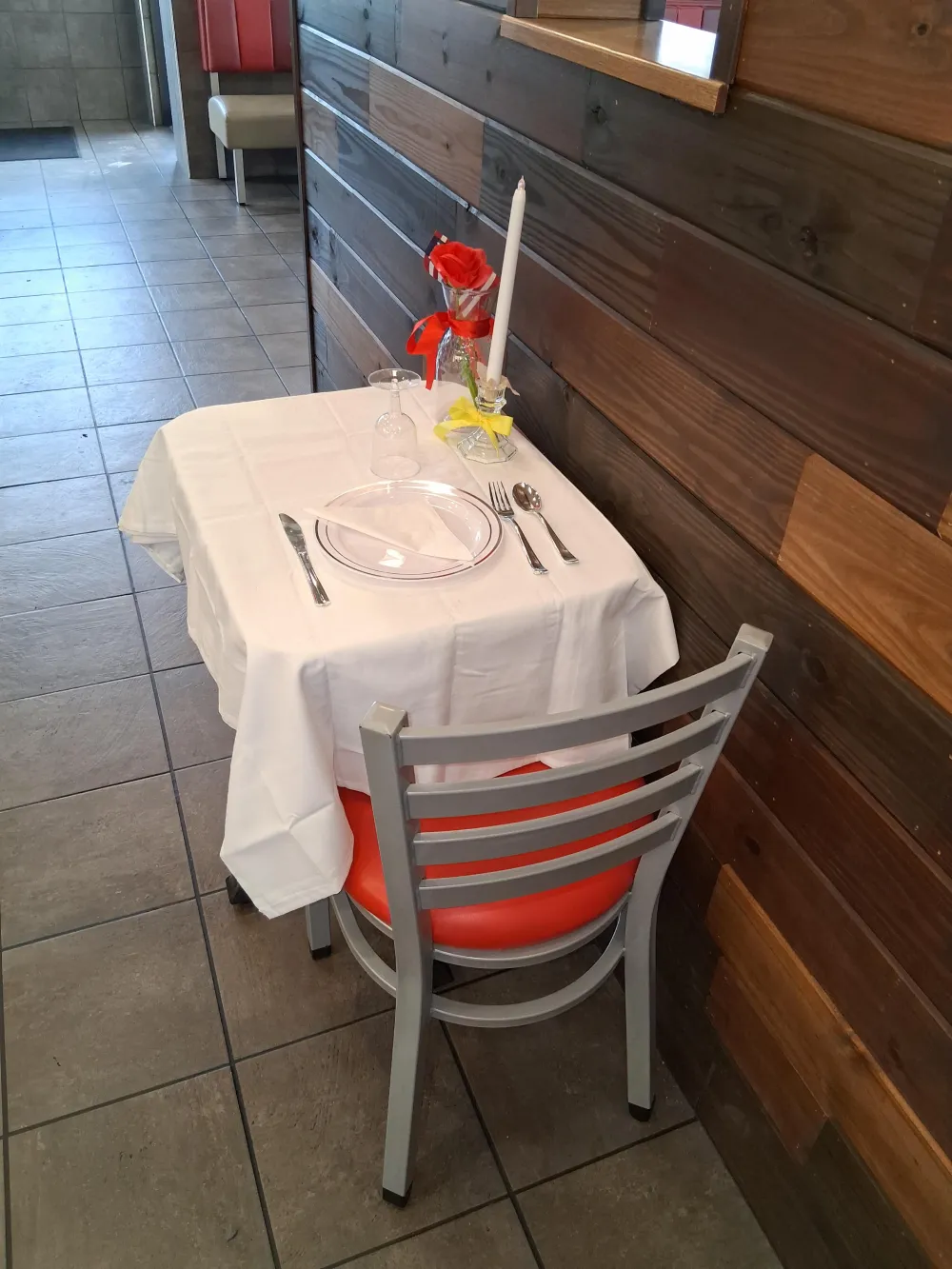fine dining table military