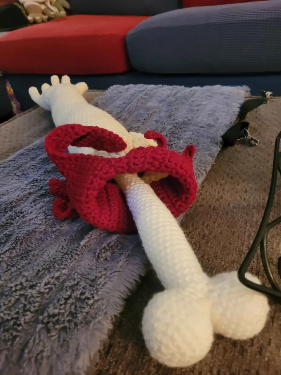 crochet arm