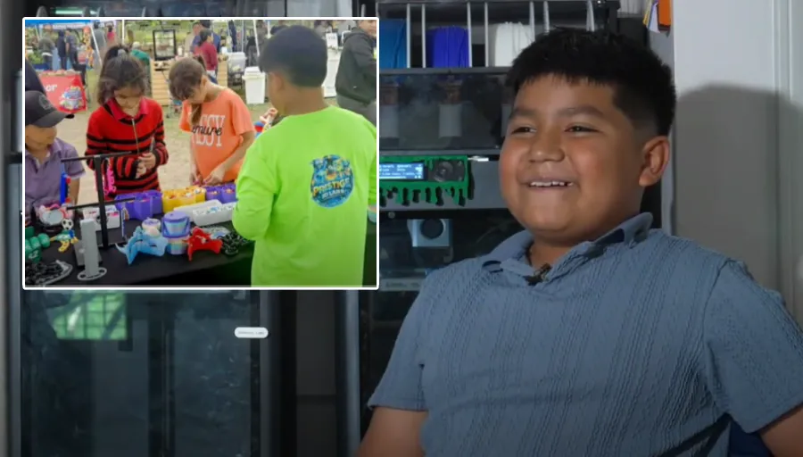 10 year old starts business