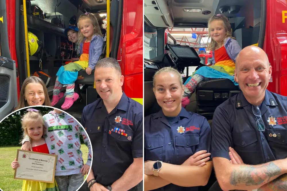 firefighter good news story