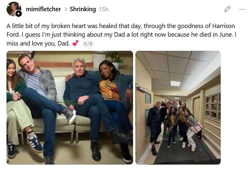 woman shares Harrison Ford kindness story