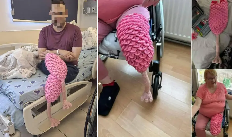 flamingo leg cover