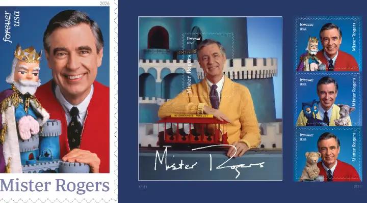 Mister Rogers Stamp Wins USPS Contest, Will Now Be Reissued