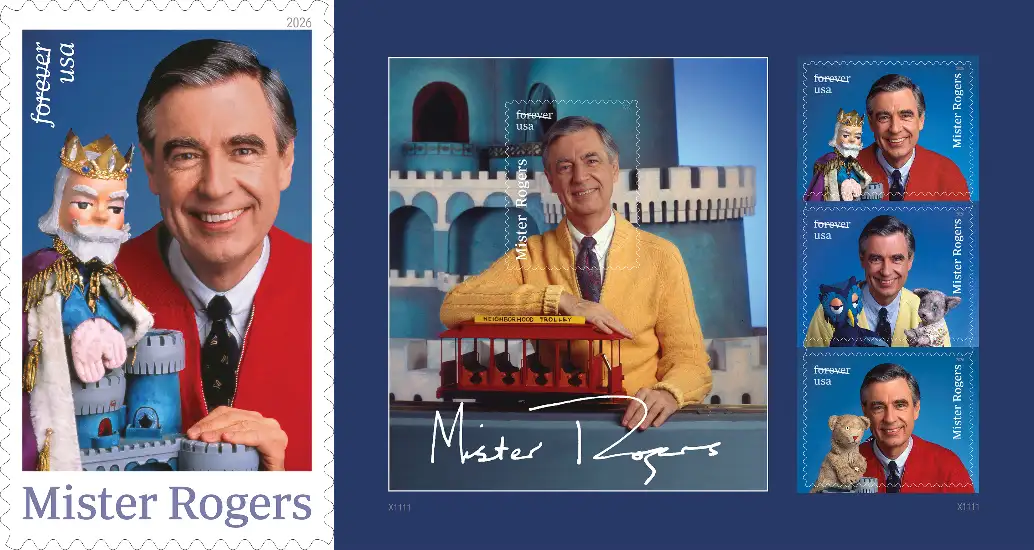 mister rogers stamps