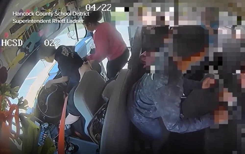 students save bus driver