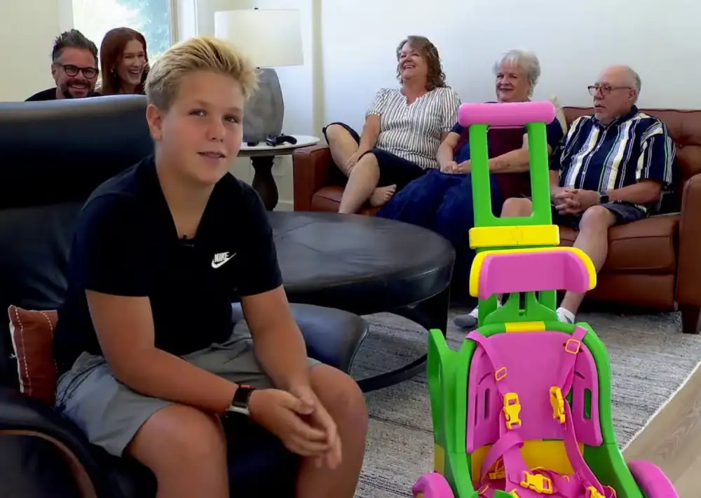 teen builds wheelchair for child in need