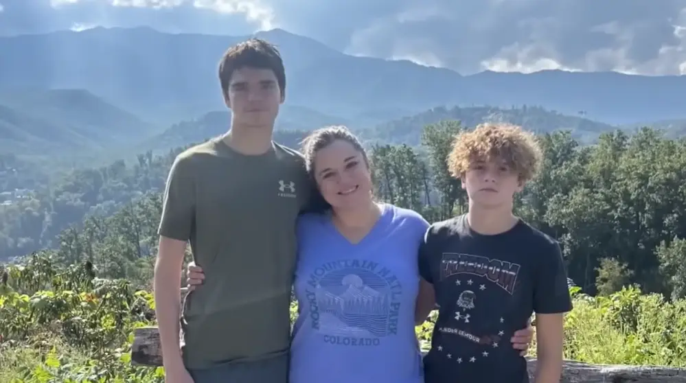 teen hero saves woman