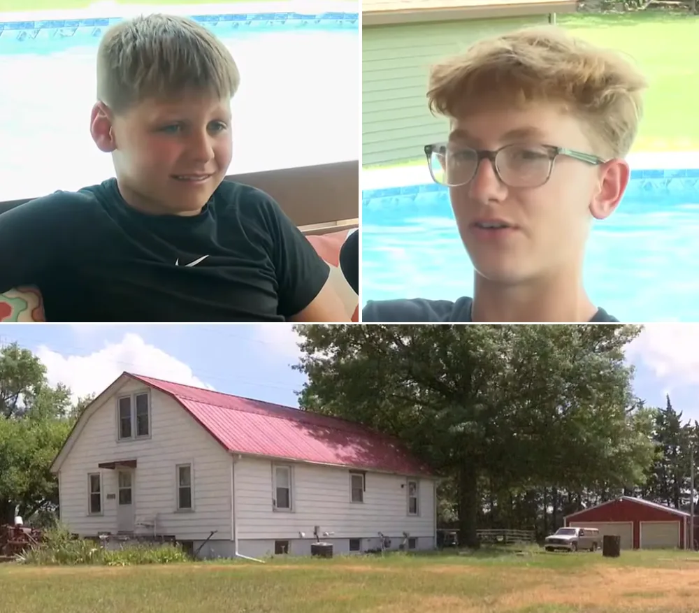 teens rescue woman good news