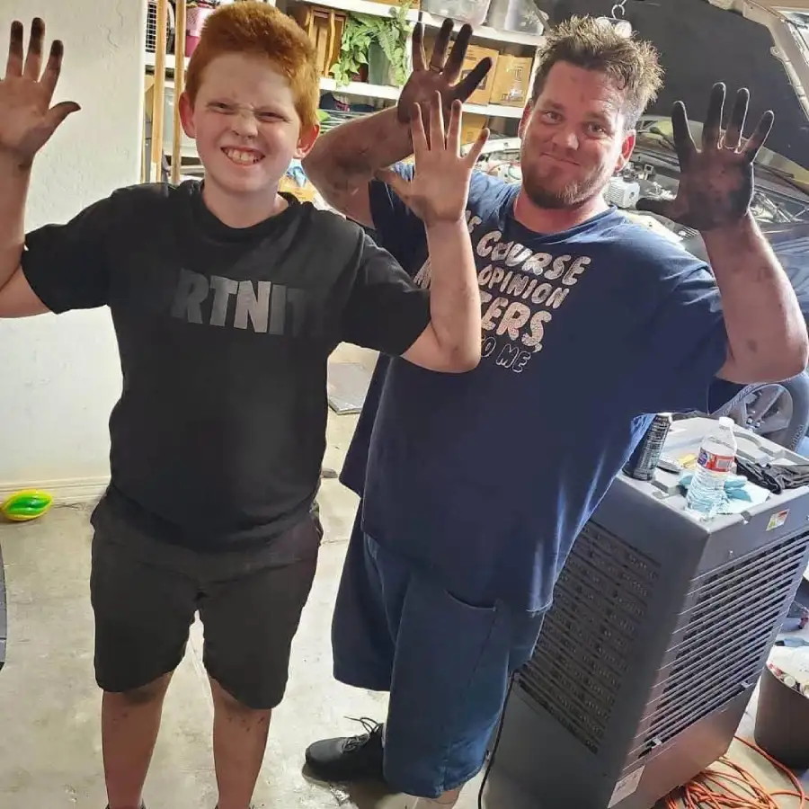 father son mechanic no price